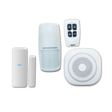 Smart WiFi Security System Alarm System Works with Alexa/Google Assistant/Tuya DIY Alarms for Home, Apartment, Office, Store and Business